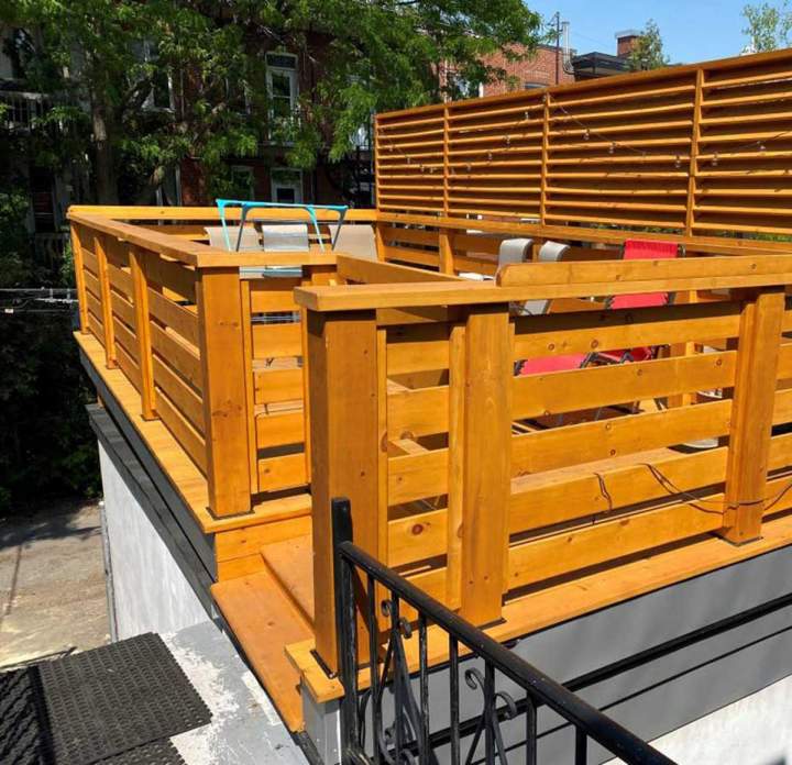 Terrasse personnalisée selon vos goûts et conçue pour durer.