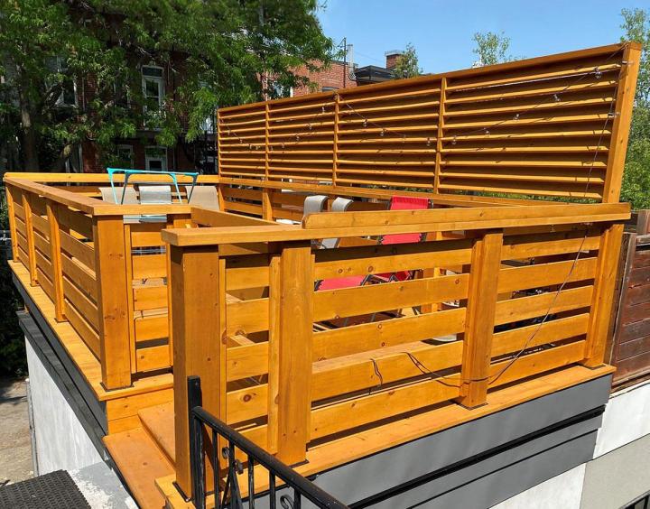 Construction terrasse Montréal