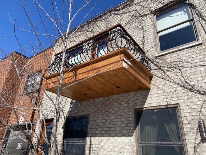 Fabriquer balcon Montréal