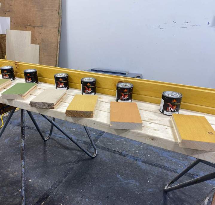 Travaux de peinture sur bois Montréal