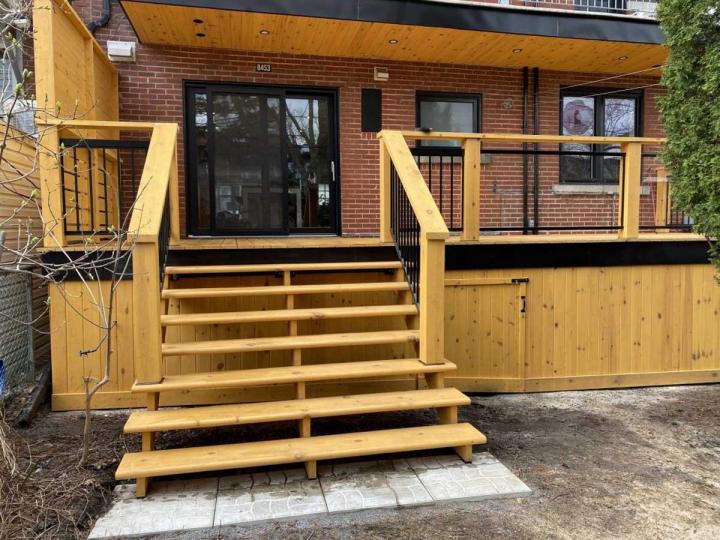 Construction terrasse Montréal